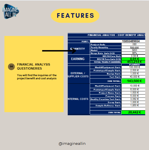 FEASIBILITY STUDY EXCEL TEMPLATE